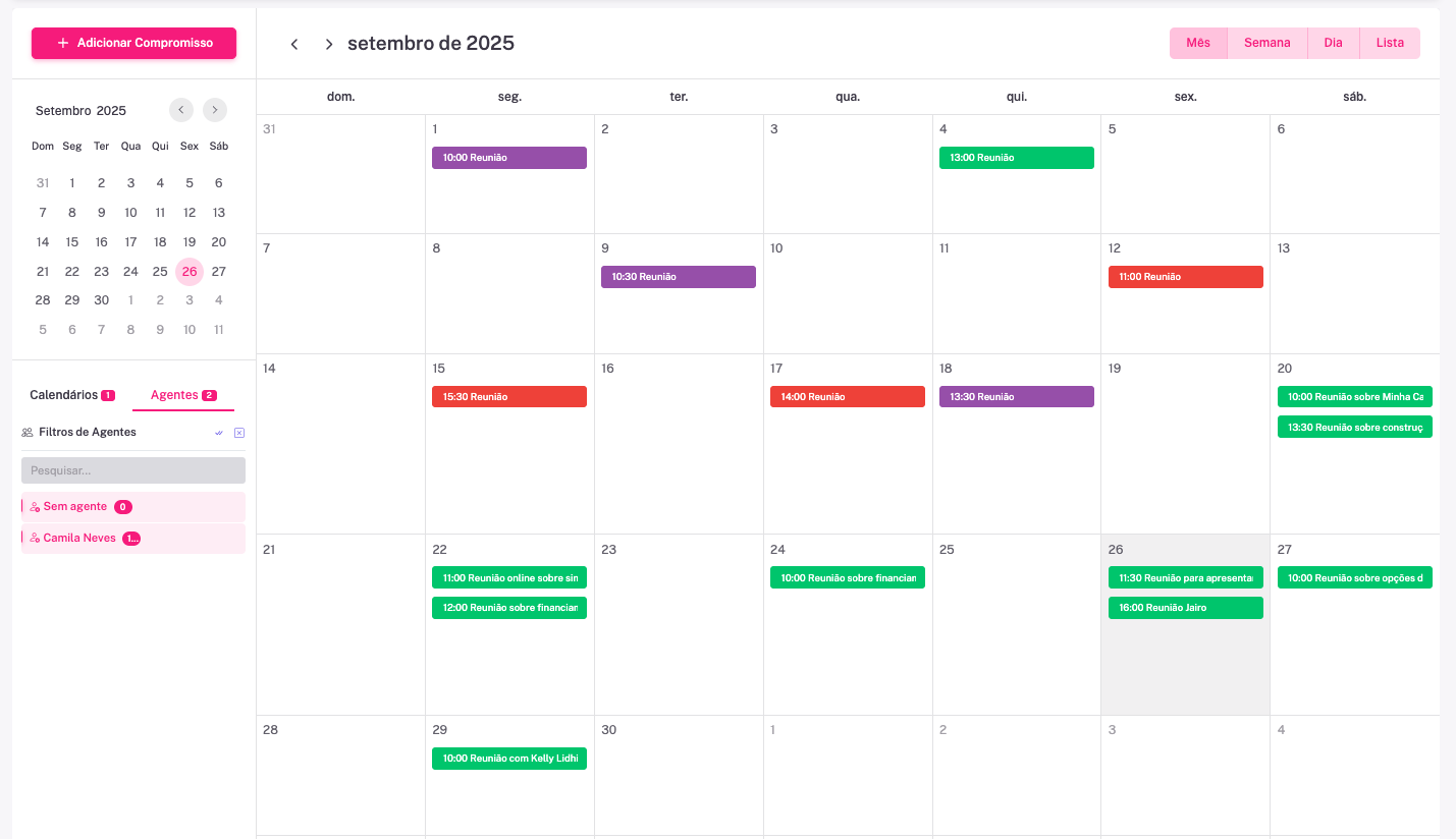 Agendamento Automático